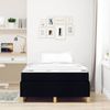 vidaXL Bettrahmen mit Matratze Schwarz 120 x 200 cm Stoff 3398929 Bild 3