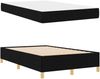 vidaXL Bettrahmen mit Matratze Schwarz 120 x 200 cm Stoff 3398929 Bild 5