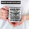 Trendation Tasse Trendation - Stiefvater Geschenk Tasse Vatertag Lustiger Spruch Bonus Bild 2
