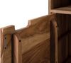 Hochschrank Sheesham 50x35x193 natur sandgestrahlt MALMÖ 2 #255 Bild 2