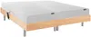 Vente-unique - ETHER Bett Holz, PlatteStoff Beige - B 90 cm180 cm x H 14 cm35 cm x L 200 cm Bild 2