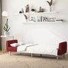 vidaXL Schlafsofa 2-Sitzer Weinrot Stoff 375790 Bild 3