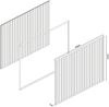 Weide WPC Sichtschutzwand anthrazit für Pergola Bild 4