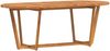 vidaXL Garten-Esstisch Oval 200x90x75 cm Massivholz Akazie 4108137 Bild 2