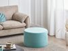 Pouf Samtstoff mintgrün ⌀ 61 cm MILLEN Bild 3