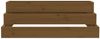 vidaXL Pflanzkübel Honigbraun 80x80x27 cm Massivholz Kiefer 823895 Bild 4