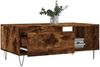 vidaXL Couchtisch Räuchereiche 90x50x36,5 cm Holzwerkstoff 830569 Bild 4