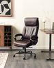 Chefsessel PROUD Kunstleder Dunkelbraun Bild 3