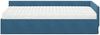 vidaXL Eckbettgestell mit Matratze Sonstiges 2 pcs Blau Samt 3393613 Bild 5