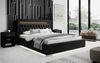 Designer Polsterbett Infinity inkl. RGB, USB und Stauraum 160x200 Schwarz H4 (100kg+) Bild 2