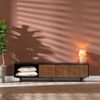 Bronx71 TV-Schrank Ray schwarz / Eiche dunkel 180 cm Bild 3