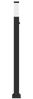 vidaXL Pollerleuchte mit Sensor 110 cm Schwarz IP44 4006081 Bild 4