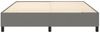 Boxspringbett Dunkelgrau 160x200 cm Stoff [3120871] Bild 5