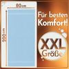 NatureMark Saunatuch Frottier Saunatücher 80x200cm, 100% Baumwolle (2-St), Premium Qualität SAUNATUCH Sauna-Handtuch, 80x200cm, Hell blau Bild 2