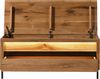 Schuhbank Wild-/Zerreiche 120x47x50 natur geölt MONTREUX LUX #137 Bild 2