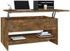 vidaXL Couchtisch Räuchereiche 80x50x40 cm Holzwerkstoff 819296 Bild 4