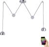 Q-ADAM Paul Neuhaus Pendelleuchte, stahl 2xLED-Board 10W RGB, 2700-5000 Innenleuchte, IP20 Bild 2