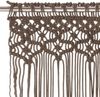 vidaXL Makramee Vorhang Taupe 140x240 cm Baumwolle 323981 Bild 3
