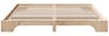 vidaXL Bettrahmen Natur 200 x 200 cm Massives Kiefernholz 872848 Bild 5