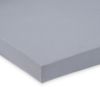 FabiMax 4287 Bio Jersey Spannbettlaken für Laufgitter, 100x100 cm, grau Bild 2