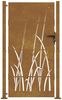 vidaXL Gartentor 100x175 cm Cortenstahl Gras-Design 153230 Bild 4
