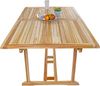Gartenmöbel Set 9tlg Teak Gartentisch ausziehbar 180-240 cm KUBA/MENORCA 45501494 Bild 3