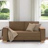 vidaXL 2-Sitzer Sofa Braun 140 cm Stoff 4104984 Bild 3