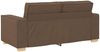 vidaXL 2-Sitzer Sofa Braun 140 cm Stoff 4104984 Bild 5