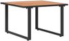vidaXL Couchtisch Schwarz und Braun 55 x 55 x 35 cm 42007554 Bild 2