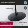 Paulmann 71073 Selection Bathroom LED Pendelleuchte Gove 17cm Schwarz Satin 3000K IP44 Bild 3