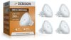 SEBSON LED-Leuchtmittel LED Lampe GU5.3 / MR16 warmweiß 3.5W 12V DC Leuchtmittel - 4er Pack, 4 St. Bild 4