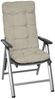 Beautissu 4er Set Hochlehner Auflage Flair HL 120 x 50 x 8 cm Natur Bild 2