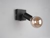 LED Wandstrahler Schwarz dimmbar, 1 flammiger Spot mit Schalter, 9x11cm Bild 3