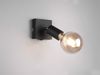 LED Wandstrahler Schwarz dimmbar, 1 flammiger Spot mit Schalter, 9x11cm Bild 4