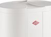Wesco 'Ökosammler 170' Abfalleimer mit Fußtritt und 2-fach Trennung, 30 (2x15) Liter, Stahlblech, Weiß Bild 4