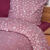 Schiesser Feinbiber Bettwäsche Set Runa mit coolem Winter-Print, Farbe:Malve, Größe:155x220 cm Bild 3