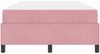 vidaXL Bettrahmen mit Matratze Rosa 120 x 190 cm Stoff 3399053 Bild 5