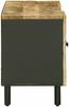 vidaXL Stauraumschränke Natur 105 x 33 x 46 cm Massivholz Mango 4018858 Bild 5