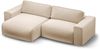 Micadoni Ecksofa Victor 3-Sitzer Links Samt Nude Bild 3