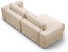 Micadoni Ecksofa Victor 3-Sitzer Links Samt Nude Bild 4