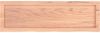 vidaXL Wandregal Hellbraun 100x30x(2-4) cm Massivholz Eiche Behandelt 363681 Bild 5