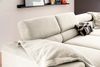 KAWOLA Sofa DELIA Ecksofa Cord cremeweiß Recamiere rechts 74 x 219 x 276 cm Bild 2