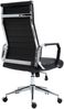 Bürostuhl Kolumbus Echtleder schwarz, 105 x 66 x 58 cm Bild 4