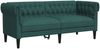 vidaXL 3-tlg. Sofagarnitur Dunkelgrün Stoff 3209195 Bild 5