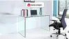 Schreibtisch ELSTRON - Glas Bild 2