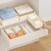 Schubladen Organizer Aufbewahrungsboxen 15er Set Stoff Beige Bild 5