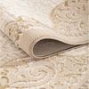 KADIMA DESIGN Teppich Orientalisch Wohnzimmer 100% Polyester Teppich Kurzflor, Läufer, Höhe: 12 mm, Florhöhe: 8 mm, Handwäsche, Rücken - Baumwolle, Läufer, 80x150, Beige Bild 4