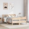 vidaXL Massivholzbett mit Kopfteil 160x200 cm Kiefer 3307038 Bild 3