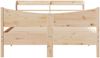 vidaXL Massivholzbett mit Kopfteil 160x200 cm Kiefer 3307038 Bild 4