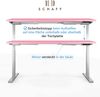 Schaff Elektrisch Höhenverstellbarer Schreibtisch REC | 140x60 cm | Pink Bild 4